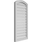 Ekena Millwork Arch Top Surface Mount PVC Gable Vent: Non-Functional, w/2"W x 1-1/2"P Brickmould Frame, 20"W x 38"H GVPAR20X3802SN - alternate 2